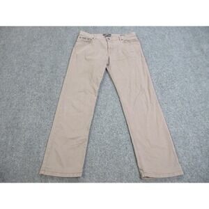 BRAX Feel Good‎ Pants Mens 36x32 Khaki Cooper Fancy Regular Fit Stretch 5-Pocket